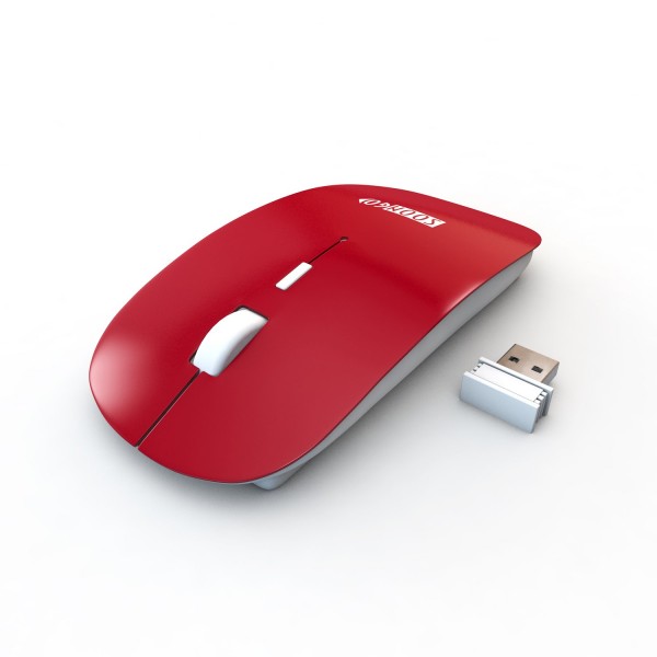 SOON GO 2.4G Wireless Mouse Portable with USB, 4 Buttons, 1600 Adjustable DPI SOON GO 2.4G Wireless Mouse Portable with USB, 4 Buttons, 1600 Adjustable DPI