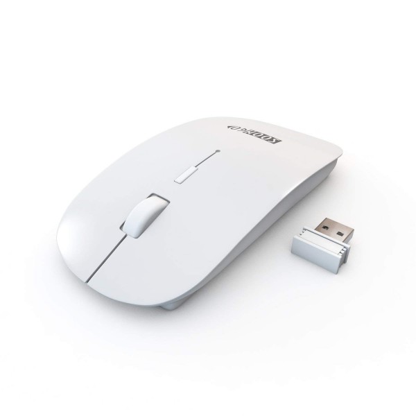 SOON GO 2.4G Wireless Mouse Portable with USB, 4 Buttons, 1600 Adjustable DPI SOON GO 2.4G Wireless Mouse Portable with USB, 4 Buttons, 1600 Adjustable DPI