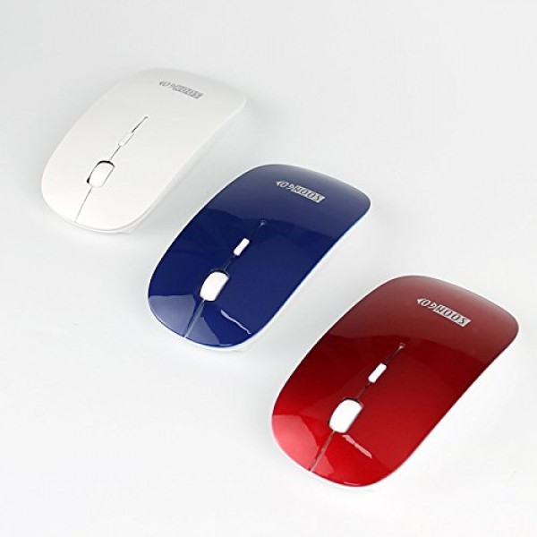 SOON GO 2.4G Wireless Mouse Portable with USB, 4 Buttons, 1600 Adjustable DPI SOON GO 2.4G Wireless Mouse Portable with USB, 4 Buttons, 1600 Adjustable DPI