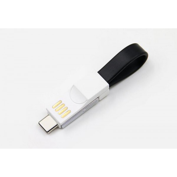 Keychain Charger IOS Type C Micro USB 3 in 1 Multi Fast Charging Cable Portable Travel Charging Cord Magnetic Contingency Spare Charged Cable for iphone ios Android All Smartphones Keychain Charger IOS Type C Micro USB 3 in 1 Multi Fast Charging Cable Portable Travel Charging Cord Magnetic Contingency Spare Charged Cable for iphone ios Android All Smartphones