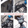 SOON GO Bike Speedometer, Bicycle Speedometer Wireless Bike Computer Waterproof Bike Odometer Speedometer Accurate Speed Tracking & Multi-Function with Cycling Taillight SOON GO Bike Speedometer, Bicycle Speedometer Wireless Bike Computer Waterproof Bike Odometer Speedometer Accurate Speed Tracking & Multi-Function with Cycling Taillight