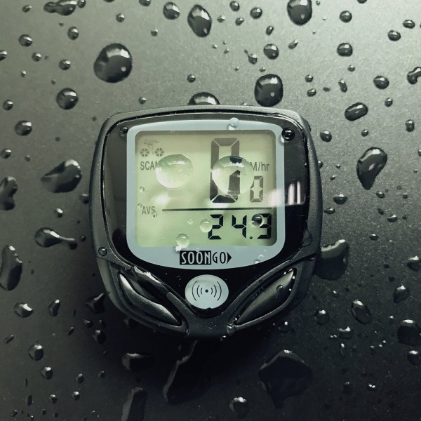 SOON GO Bike Speedometer, Bicycle Speedometer Wireless Bike Computer Waterproof Bike Odometer Speedometer Accurate Speed Tracking & Multi-Function with Cycling Taillight SOON GO Bike Speedometer, Bicycle Speedometer Wireless Bike Computer Waterproof Bike Odometer Speedometer Accurate Speed Tracking & Multi-Function with Cycling Taillight