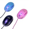 Mini Optical Wired Ergonomic Mouse LED Light Computer Notebook Laptop Mice for Children and Lady by SOONGO Mini Optical Wired Ergonomic Mouse LED Light Computer Notebook Laptop Mice for Children and Lady by SOONGO