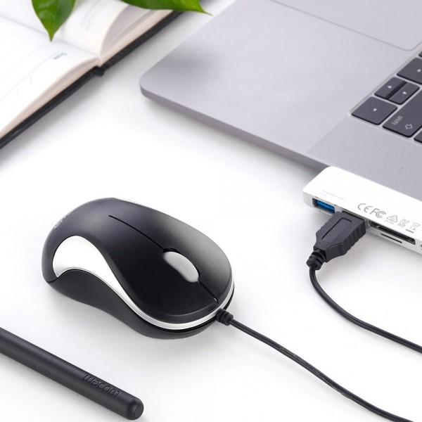 Computer Mini USB Wired Optical Mouse Portable for Laptop, Notebook, MacBook Computer Mini USB Wired Optical Mouse Portable for Laptop, Notebook, MacBook