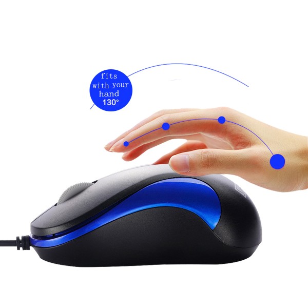 Computer Mini USB Wired Optical Mouse Portable for Laptop, Notebook, MacBook Computer Mini USB Wired Optical Mouse Portable for Laptop, Notebook, MacBook
