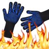 BBQ Grill Gloves, 1472°F Extreme Heat Resistant Gloves Non-Slip Insulated Oven Mitts Potholder Perfect for Barbecue Grilling Cooking Baking Kitchen Smokers 1 Pair BBQ Grill Gloves, 1472°F Extreme Heat Resistant Gloves Non-Slip Insulated Oven Mitts Potholder Perfect for Barbecue Grilling Cooking Baking Kitchen Smokers 1 Pair