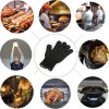 BBQ Grill Gloves, 1472°F Extreme Heat Resistant Gloves Non-Slip Insulated Oven Mitts Potholder Perfect for Barbecue Grilling Cooking Baking Kitchen Smokers 1 Pair BBQ Grill Gloves, 1472°F Extreme Heat Resistant Gloves Non-Slip Insulated Oven Mitts Potholder Perfect for Barbecue Grilling Cooking Baking Kitchen Smokers 1 Pair