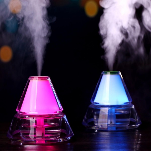 Cool Mist Humidifier Mini Iceberg Shape Humidifier 140ML Colorful Night Light USB Air Atomizer Waterless Auto Shut-off with No Noise for Home Bedroom Babyroom Office Cool Mist Humidifier Mini Iceberg Shape Humidifier 140ML Colorful Night Light USB Air Atomizer Waterless Auto Shut-off with No Noise for Home Bedroom Babyroom Office