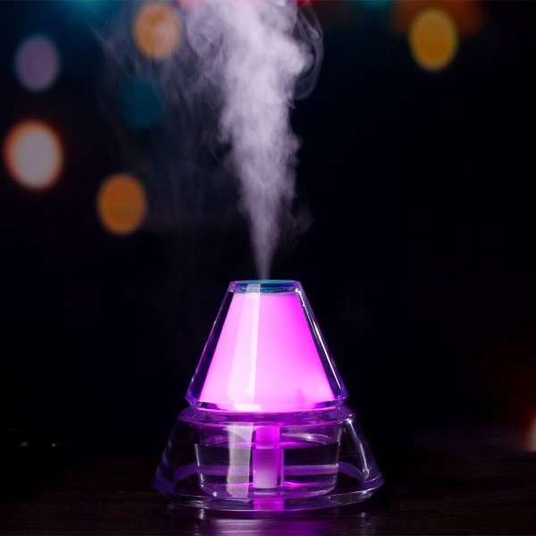 Cool Mist Humidifier Mini Iceberg Shape Humidifier 140ML Colorful Night Light USB Air Atomizer Waterless Auto Shut-off with No Noise for Home Bedroom Babyroom Office Cool Mist Humidifier Mini Iceberg Shape Humidifier 140ML Colorful Night Light USB Air Atomizer Waterless Auto Shut-off with No Noise for Home Bedroom Babyroom Office