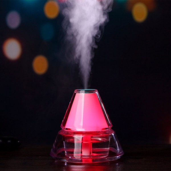Cool Mist Humidifier Mini Iceberg Shape Humidifier 140ML Colorful Night Light USB Air Atomizer Waterless Auto Shut-off with No Noise for Home Bedroom Babyroom Office Cool Mist Humidifier Mini Iceberg Shape Humidifier 140ML Colorful Night Light USB Air Atomizer Waterless Auto Shut-off with No Noise for Home Bedroom Babyroom Office