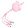 3 in 1 multi-function telescopic data line Fast Charging Data cord line hidden retractable usb Cable for iOS Android/Type C 3 in 1 multi-function telescopic data line Fast Charging Data cord line hidden retractable usb Cable for iOS Android/Type C