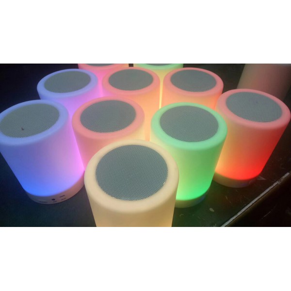 Night Light Bluetooth Speakers,Hi-Fi Portable Wireless Stereo Speaker with Touch Control 7 Dimmable Color LED Table Lamp with TF Card/AUX-IN Supported,Best Gift for Women and Children Night Light Bluetooth Speakers,Hi-Fi Portable Wireless Stereo Speaker with Touch Control 7 Dimmable Color LED Table Lamp with TF Card/AUX-IN Supported,Best Gift for Women and Children