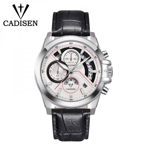 Watches for Men Chronograph Waterproof Military Sport Mens Wrist Watch with Leather Band Watches for Men Chronograph Waterproof Military Sport Mens Wrist Watch with Leather Band