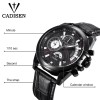 Watches for Men Chronograph Waterproof Military Sport Mens Wrist Watch with Leather Band Watches for Men Chronograph Waterproof Military Sport Mens Wrist Watch with Leather Band