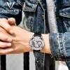Watches for Men Chronograph Waterproof Military Sport Mens Wrist Watch with Leather Band Watches for Men Chronograph Waterproof Military Sport Mens Wrist Watch with Leather Band
