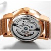 Automatic Mens Stainless Steel Wrist Watch with Calendar Multifunctional Strap Milanese Mesh Automatic Mens Stainless Steel Wrist Watch with Calendar Multifunctional Strap Milanese Mesh