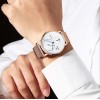 Automatic Mens Stainless Steel Wrist Watch with Calendar Multifunctional Strap Milanese Mesh Automatic Mens Stainless Steel Wrist Watch with Calendar Multifunctional Strap Milanese Mesh