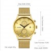 Mens High-end Full Steel Quartz Wristwatch with Functional Sub-dials Mens High-end Full Steel Quartz Wristwatch with Functional Sub-dials