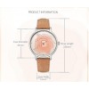 New Arrival Volcanic Pattern Fashion Quartz Waterproof Geninue Leather Wristwatch New Arrival Volcanic Pattern Fashion Quartz Waterproof Geninue Leather Wristwatch