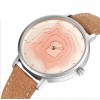 New Arrival Volcanic Pattern Fashion Quartz Waterproof Geninue Leather Wristwatch New Arrival Volcanic Pattern Fashion Quartz Waterproof Geninue Leather Wristwatch