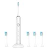 Sonic Electric Wireless Rechargeable Toothbrush Five-speed tooth cleaning mode 37000 times / minute vibration for adults IPX7 waterproof Nano-coated body Sonic Electric Wireless Rechargeable Toothbrush Five-speed tooth cleaning mode 37000 times / minute vibration for adults IPX7 waterproof Nano-coated body