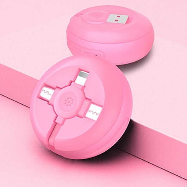 High quality charging multi-function silicone telescopic data line Fast Charging Data cord line hidden retractable usb Cable for iOS Android/Type C High quality charging multi-function silicone telescopic data line Fast Charging Data cord line hidden retractable usb Cable for iOS Android/Type C
