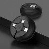 High quality charging multi-function silicone telescopic data line Fast Charging Data cord line hidden retractable usb Cable for iOS Android/Type C High quality charging multi-function silicone telescopic data line Fast Charging Data cord line hidden retractable usb Cable for iOS Android/Type C
