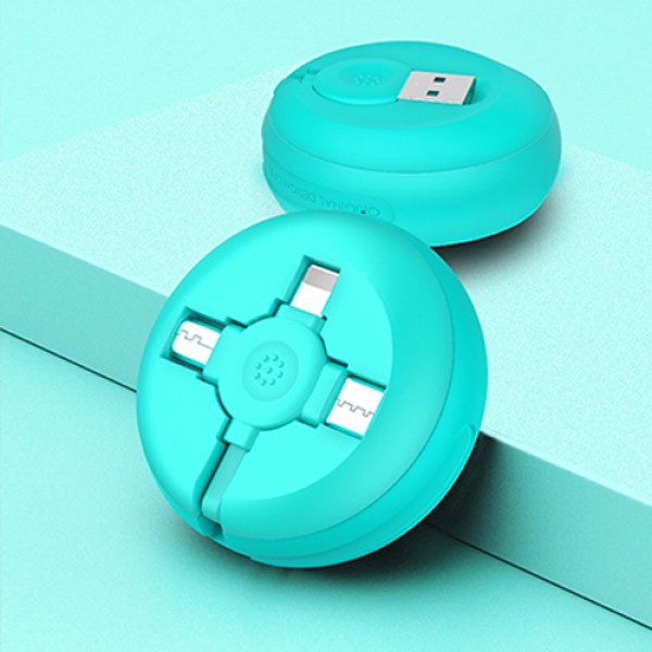 High quality charging multi-function silicone telescopic data line Fast Charging Data cord line hidden retractable usb Cable for iOS Android/Type C High quality charging multi-function silicone telescopic data line Fast Charging Data cord line hidden retractable usb Cable for iOS Android/Type C