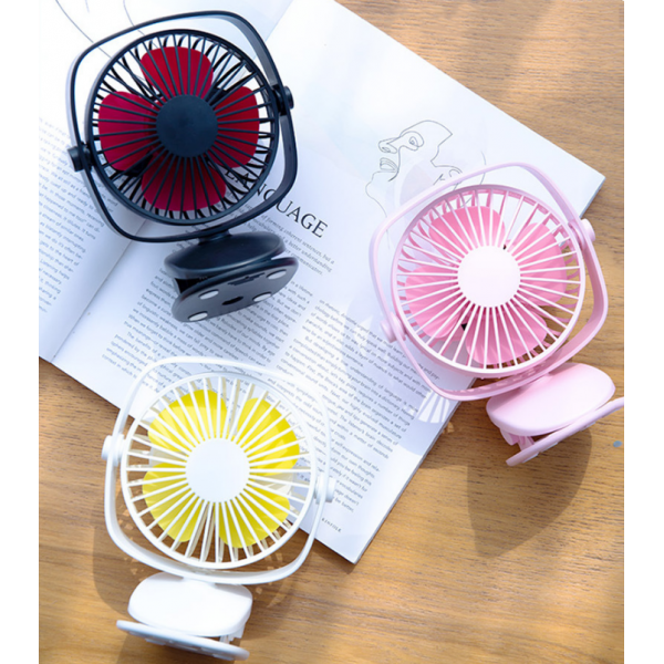 Mini Clip fan quiet desktop small fan stroller student dormitory USB charging fan Mini Clip fan quiet desktop small fan stroller student dormitory USB charging fan