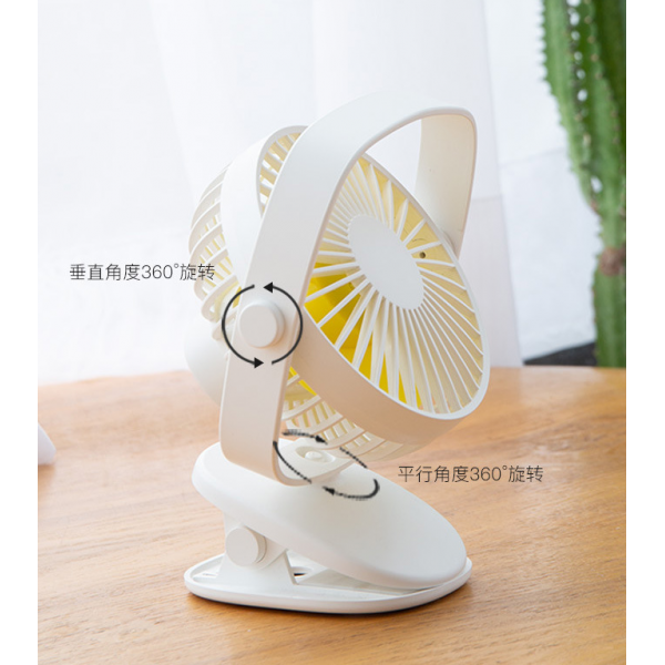 Mini Clip fan quiet desktop small fan stroller student dormitory USB charging fan Mini Clip fan quiet desktop small fan stroller student dormitory USB charging fan