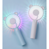 USB charging colorful atmosphere lamp mute mini fan portable handheld fan USB charging colorful atmosphere lamp mute mini fan portable handheld fan