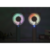 USB charging colorful atmosphere lamp mute mini fan portable handheld fan USB charging colorful atmosphere lamp mute mini fan portable handheld fan