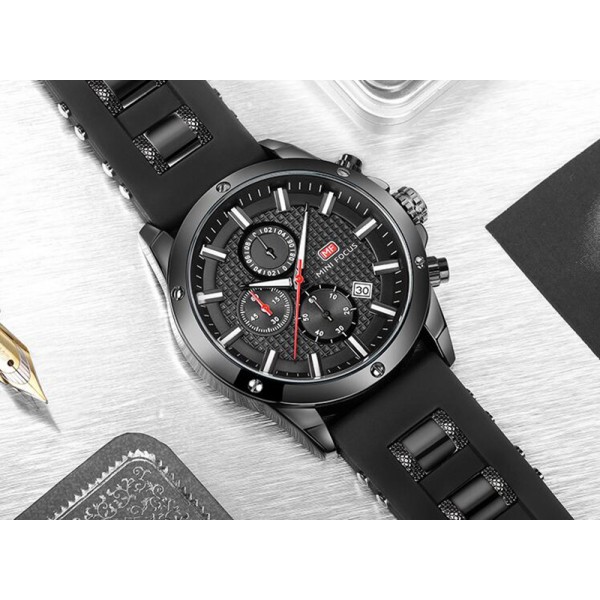Mens Chronograph Analog Quartz Business Watch with Date Luminous Waterproof Silicone Strap Casual Dress Wrist Watches for family gift Mens Chronograph Analog Quartz Business Watch with Date Luminous Waterproof Silicone Strap Casual Dress Wrist Watches for family gift