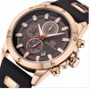 Mens Chronograph Analog Quartz Business Watch with Date Luminous Waterproof Silicone Strap Casual Dress Wrist Watches for family gift Mens Chronograph Analog Quartz Business Watch with Date Luminous Waterproof Silicone Strap Casual Dress Wrist Watches for family gift