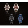 Mens Chronograph Analog Quartz Business Watch with Date Luminous Waterproof Silicone Strap Casual Dress Wrist Watches for family gift Mens Chronograph Analog Quartz Business Watch with Date Luminous Waterproof Silicone Strap Casual Dress Wrist Watches for family gift