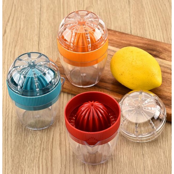Good Grips Small Citrus Lemon Orange Juicer Manual Hand Squeezer with Built-in Grater,Blue ,Red and Orange Good Grips Small Citrus Lemon Orange Juicer Manual Hand Squeezer with Built-in Grater,Blue ,Red and Orange