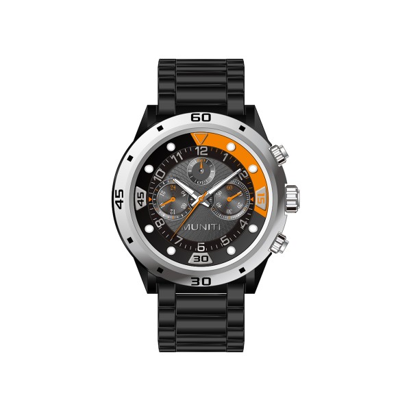 Mens personality sports quartz watch steel band waterproof wrist watch Mens personality sports quartz watch steel band waterproof wrist watch