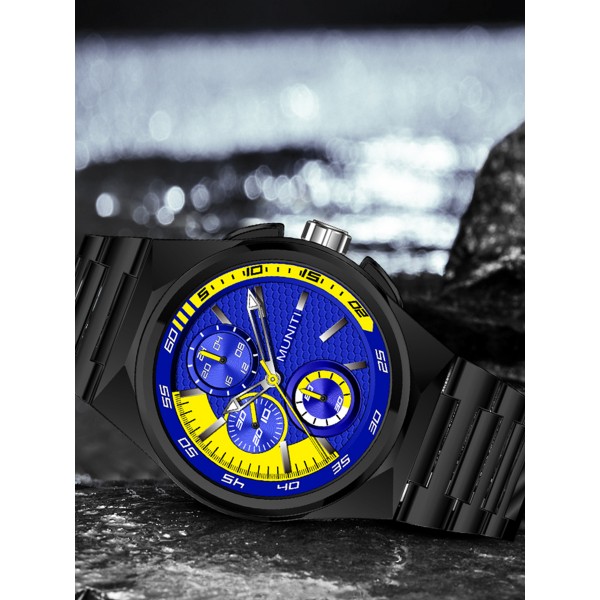 Mens Watch Fashion Business Casual Waterproof Steel Strap Quartz Wristwatch Mens Watch Fashion Business Casual Waterproof Steel Strap Quartz Wristwatch