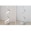 Vertical Spiral Dimmable LED Table Lamp, Curved LED Desk Lamp, Contemporary Minimalist Lighting Design, Warm or White Light,Smart Acrylic Material Perfect for Bedroom Living Room Vertical Spiral Dimmable LED Table Lamp, Curved LED Desk Lamp, Contemporary Minimalist Lighting Design, Warm or White Light,Smart Acrylic Material Perfect for Bedroom Living Room