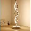 Twist - Modern LED Living Room Floor Lamp - Bright Contemporary Standing Light - Built in Dimmer Switch with 2 Brightness Settings - Cool, Futuristic Lighting Twist - Modern LED Living Room Floor Lamp - Bright Contemporary Standing Light - Built in Dimmer Switch with 2 Brightness Settings - Cool, Futuristic Lighting