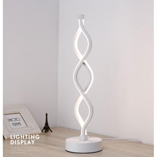 Twist - Modern LED Living Room Floor Lamp - Bright Contemporary Standing Light - Built in Dimmer Switch with 2 Brightness Settings - Cool, Futuristic Lighting Twist - Modern LED Living Room Floor Lamp - Bright Contemporary Standing Light - Built in Dimmer Switch with 2 Brightness Settings - Cool, Futuristic Lighting