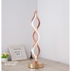 Twist - Modern LED Living Room Floor Lamp - Bright Contemporary Standing Light - Built in Dimmer Switch with 2 Brightness Settings - Cool, Futuristic Lighting Twist - Modern LED Living Room Floor Lamp - Bright Contemporary Standing Light - Built in Dimmer Switch with 2 Brightness Settings - Cool, Futuristic Lighting