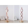 Twist - Modern LED Living Room Floor Lamp - Bright Contemporary Standing Light - Built in Dimmer Switch with 2 Brightness Settings - Cool, Futuristic Lighting Twist - Modern LED Living Room Floor Lamp - Bright Contemporary Standing Light - Built in Dimmer Switch with 2 Brightness Settings - Cool, Futuristic Lighting