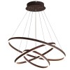 Modern LED Ring Chandeliers Acrylic Round Shape Pendant Light Fixture, Adjustable LED Ceiling Fixture with 1- 4 Ring, Round Shape Chandeliers for Bedroom, Living Room, Dining Room and Kitchen Island, with Non-pole Dimming Intelligent Control Modern LED Ring Chandeliers Acrylic Round Shape Pendant Light Fixture, Adjustable LED Ceiling Fixture with 1- 4 Ring, Round Shape Chandeliers for Bedroom, Living Room, Dining Room and Kitchen Island, with Non-pole Dimming Intelligent Control