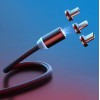 SOONGO LED Magnetic USB Cable Magnet Plug USB Type C Micro USB IOS Plug for samsung huawei xiaomi iPhone Xs Xr X 8 7 6 Plus 5 SOONGO LED Magnetic USB Cable Magnet Plug USB Type C Micro USB IOS Plug for samsung huawei xiaomi iPhone Xs Xr X 8 7 6 Plus 5