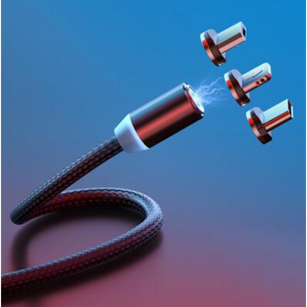 SOONGO LED Magnetic USB Cable Magnet Plug USB Type C Micro USB IOS Plug for samsung huawei xiaomi iPhone Xs Xr X 8 7 6 Plus 5 SOONGO LED Magnetic USB Cable Magnet Plug USB Type C Micro USB IOS Plug for samsung huawei xiaomi iPhone Xs Xr X 8 7 6 Plus 5
