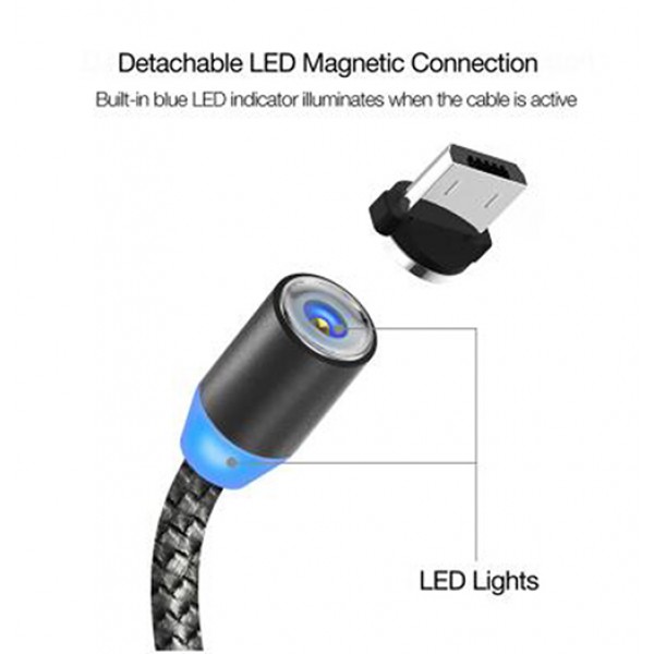 SOONGO LED Magnetic USB Cable Magnet Plug USB Type C Micro USB IOS Plug for samsung huawei xiaomi iPhone Xs Xr X 8 7 6 Plus 5 SOONGO LED Magnetic USB Cable Magnet Plug USB Type C Micro USB IOS Plug for samsung huawei xiaomi iPhone Xs Xr X 8 7 6 Plus 5