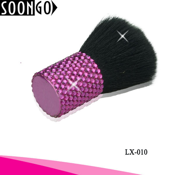 Kabuki Travel Foundation Brush for Powder Mineral Foundation Blending Blush Buffing Makeup Brush with Acrylic rhinestone Kabuki Travel Foundation Brush for Powder Mineral Foundation Blending Blush Buffing Makeup Brush with Acrylic rhinestone