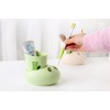Bamboo Fiber Plastic Bathroom Accessory Set, Bath Accessory Set With Stylish Lotion Bottle, Toothbrush Holder, Tumbler And Soap Dish Bamboo Fiber Plastic Bathroom Accessory Set, Bath Accessory Set With Stylish Lotion Bottle, Toothbrush Holder, Tumbler And Soap Dish