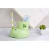 Bamboo Fiber Plastic Bathroom Accessory Set, Bath Accessory Set With Stylish Lotion Bottle, Toothbrush Holder, Tumbler And Soap Dish Bamboo Fiber Plastic Bathroom Accessory Set, Bath Accessory Set With Stylish Lotion Bottle, Toothbrush Holder, Tumbler And Soap Dish